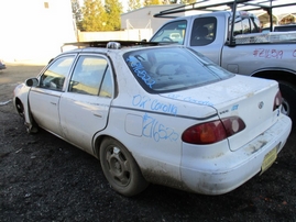 2002 TOYOTA COROLLA CE WHITE 1.8L AT Z16522